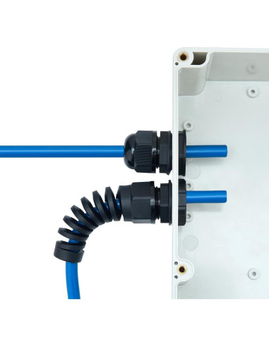 30 Conectores de Cable Impermeables PG7 Aandxmok 3-6.5mm