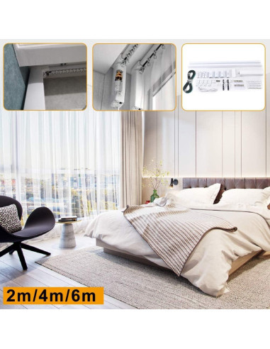 Abre Cortinas Automático MgorgeouStore 4m Control Remoto