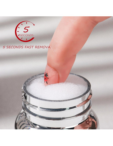 Kit Removedor de Adhesivo para Uñas Brtavizvy 100ml con Esponjas