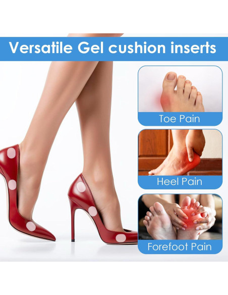 Gomas Protectores de Tacón de Silicona Ymapinc - 34 Piezas