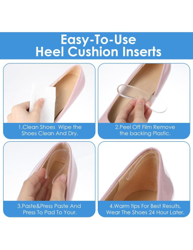 Gomas Protectores de Tacón de Silicona Ymapinc - 34 Piezas