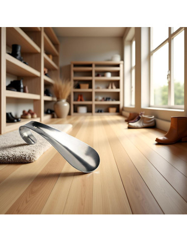 Cuña de zapato de acero inoxidable JJLFresheners - Plateada