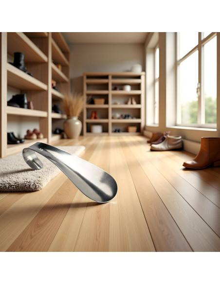 Cuña de zapato de acero inoxidable JJLFresheners - Plateada