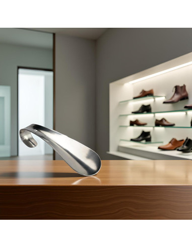 Cuña de zapato de acero inoxidable JJLFresheners - Plateada