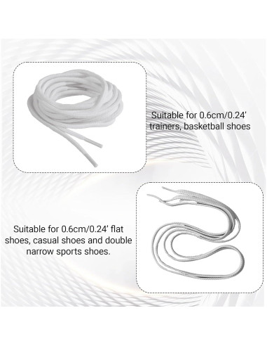 50 Consejos de Reparación de Cordones Hariendny 0.5 cm