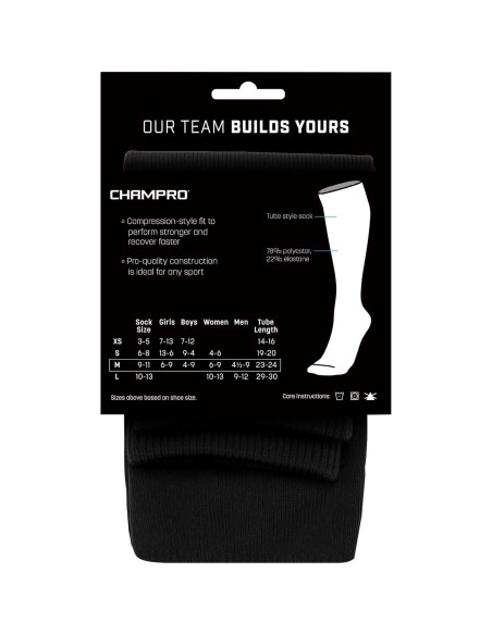 Calcetines de Compresión Multi Deportivos Champro - Rojo Escarlata