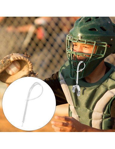 5 Correas de Reemplazo para Protector Bucal BOXOB 18.1 cm Blanco