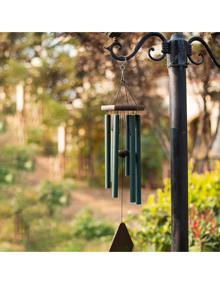 Ganchos Giratorios KUUQA para Colgar Molinos de Viento - 6 Piezas