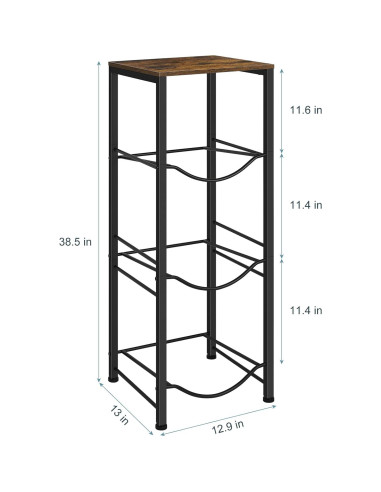 Soporte para Botellas de Agua MOOACE 5 Galones con Estante