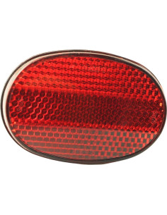 Reflector de Guardabarros PZRT Rojo 60x42mm para Bicicleta 2