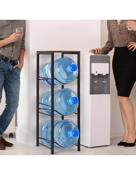 Soporte para Botellas de Agua MOOACE 5 Galones con Estante