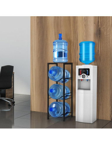 Soporte para Botellas de Agua MOOACE 5 Galones con Estante