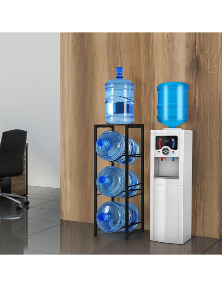 Soporte para Botellas de Agua MOOACE 5 Galones con Estante