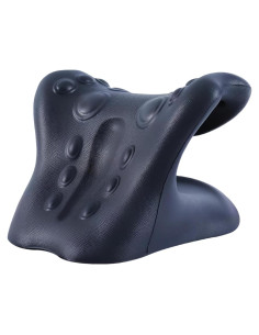 Dispositivo de Tracción Cervical Genérico Negro Pro - Alivio Dolor Cuello