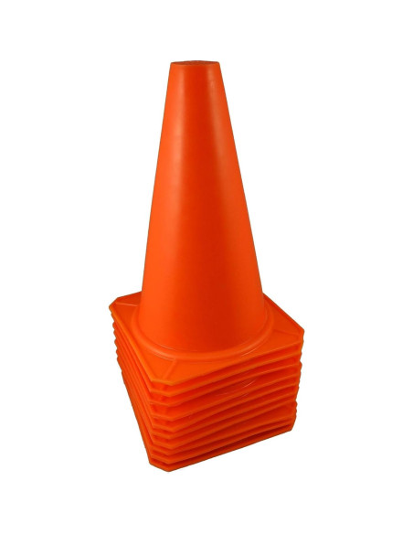 Conos de Entrenamiento Naranjas 23 cm BlueDot Trading - Paquete 36