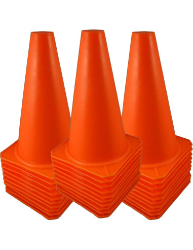 Conos de Entrenamiento Naranjas 23 cm BlueDot Trading - Paquete 36