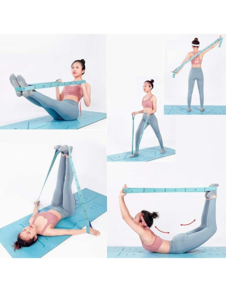 Correa Elástica de Estiramiento Jocaluyia 139.7cm Ajustable