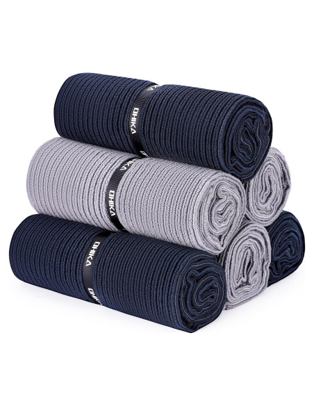 Toallas de Gimnasio OHIKA Microfibra 68.6x40.6cm Paquete de 6