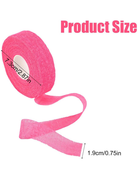 5 Rollos de Cinta Protectora para Dedos BOXOB - Algodón Autoadhesiva