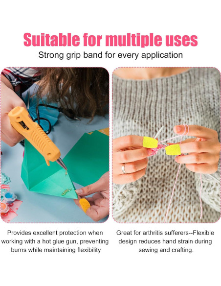 5 Rollos de Cinta Protectora para Dedos BOXOB - Algodón Autoadhesiva