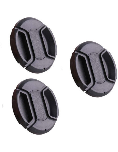 Paquete de 3 tapas de lente 77 mm Nikon COOLPIX P1000 P1100