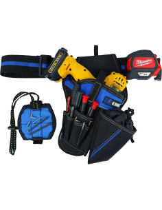 KUNN Funda para Taladro Diestro 3 en 1 con Cinturón y Pulsera 2