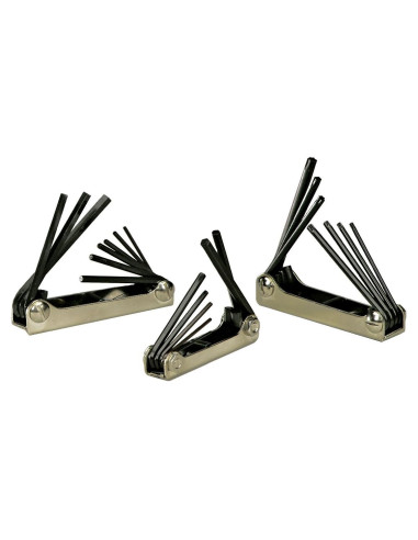 Juego de Llaves Hexagonales y TORX Plegables EKLIND 29171