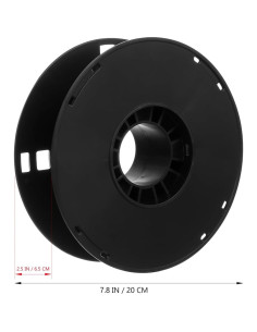 Organizador de Cables UKCOCO 2 Piezas Plástico Negro 20x5.7cm 2