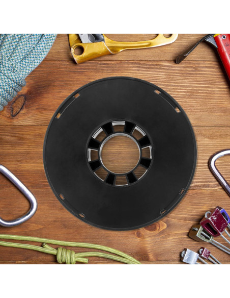 Organizador de Cables UKCOCO 2 Piezas Plástico Negro 20x5.7cm