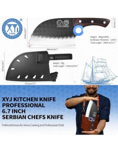 Tabla de Cortar XYJ 32 cm Plástico Antideslizante Apta Lavavajillas 2