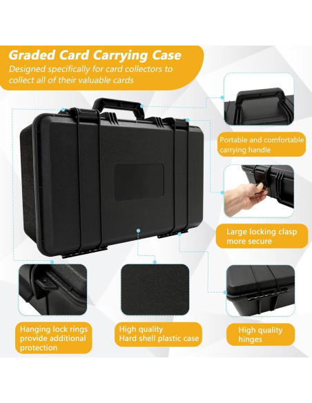 Caja de Almacenamiento para Tarjetas Calificadas OUUTMEE 120+