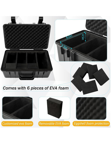 Caja de Almacenamiento para Tarjetas Calificadas OUUTMEE 120+