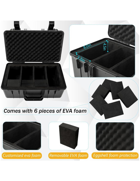 Caja de Almacenamiento para Tarjetas Calificadas OUUTMEE 120+