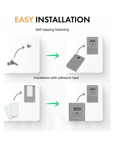 Contador de Personas Infrarrojo SmartCounter 21 - Gris, Precisión 98%