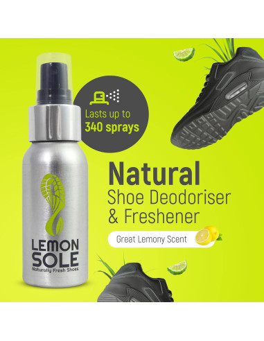 Desodorante Natural para Zapatos Lemon Sole - Spray 68g