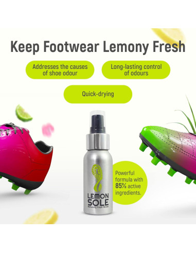 Desodorante Natural para Zapatos Lemon Sole - Spray 68g