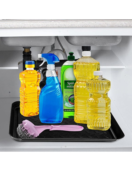 Bandeja de Goteo Bajo el Fregadero 35.1x27.4cm Plástico