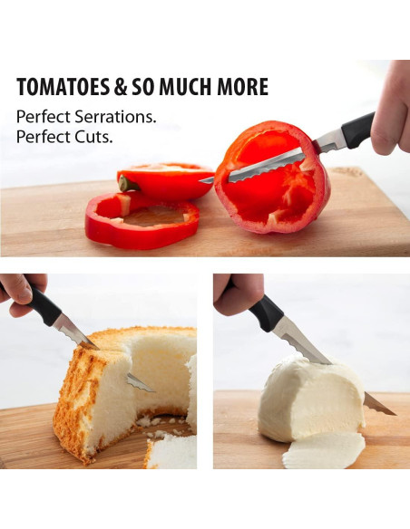 Cuchillo rebanador de tomates Rada Anthem 12.7 cm acero inoxidable