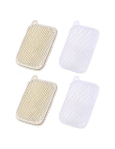 Juego de 4 cepillos de limpieza para verduras ZQTSANKESL