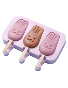 Moldes de Paletas de Silicona MayeBridge Conejo 1 Pz