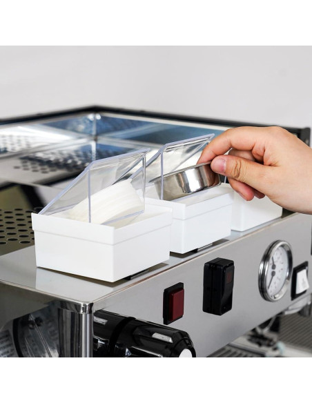 Soporte de Filtro de Café Watchget Magnético 85mm Blanco