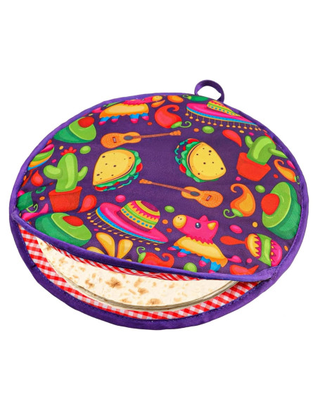 Bolsa Calentadora de Tortillas 30 cm Loghohu Multicolor