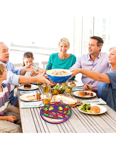 Bolsa Calentadora de Tortillas 30 cm Loghohu Multicolor