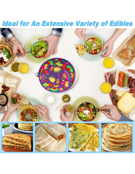 Bolsa Calentadora de Tortillas 30 cm Loghohu Multicolor