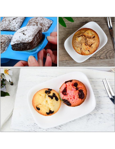 Molde de Silicona para Muffin CAKETIME - 3 Piezas 12 y 24 Tazas