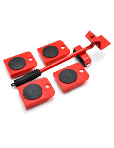 Juego de herramientas para mover muebles OUKEYI 5 pcs 150kg