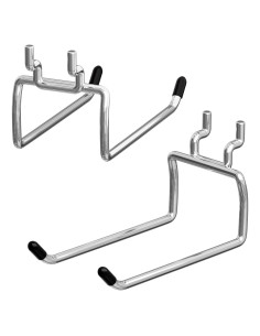 Ganchos de Tablero de Clavos FRIMOONY 12 Piezas 10 cm Alta Resistencia