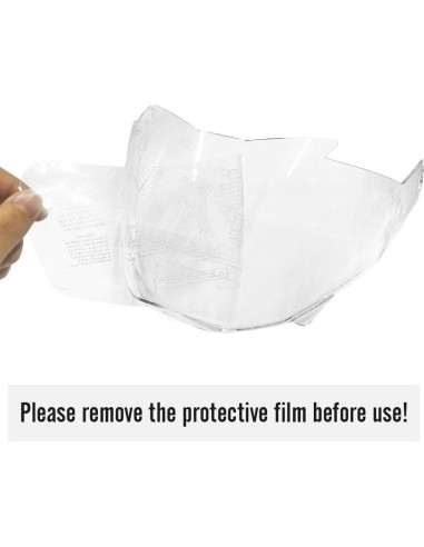 Casco de Motocicleta ILM 606V Offroad Dual Sport Visera Clara