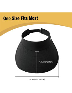 Gorra Visera WANDER para Mujeres con Ala Ancha UV Ajustable 2