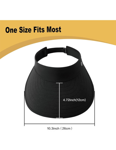 Gorra Visera WANDER para Mujeres con Ala Ancha UV Ajustable